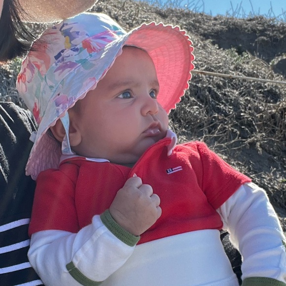 EUC/Like New - Millymook Baby Bucket / Sun Hat - Reversible (0-12 months) - Picture 8 of 8